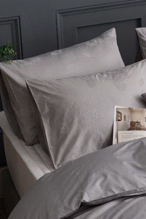 구스온 딥슬립 구스 호텔 베개+자가드 페이즐 호텔 베개커버 2SET