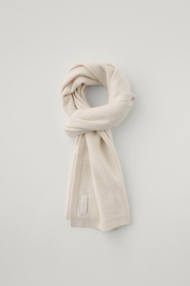 BLANK03 - 스카프/머플러 - [24winter] cashmere blend knit muffler (6colors)