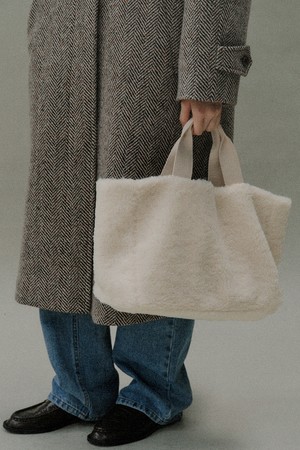 [24winter] shearing tote bag (2colors)