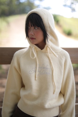 NSC 핫픽스 로고 니트 후디 (Lemon)_YELLOW-a