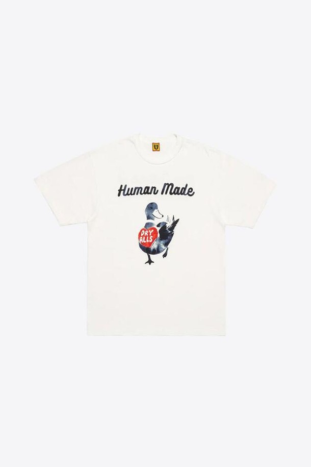 HUMAN MADE - 반팔티셔츠 - 휴먼메이드 그래픽 반팔 티셔츠 #3 (화이트) HM27TE023