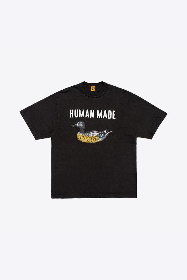 HUMAN MADE - 반팔티셔츠 - 휴먼메이드 그래픽 반팔 티셔츠 #18 (블랙) HM28TE022