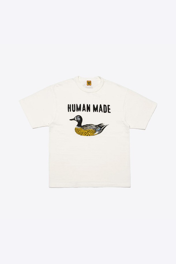 HUMAN MADE - 반팔티셔츠 - 휴먼메이드 그래픽 반팔 티셔츠 #18 (화이트) HM28TE022