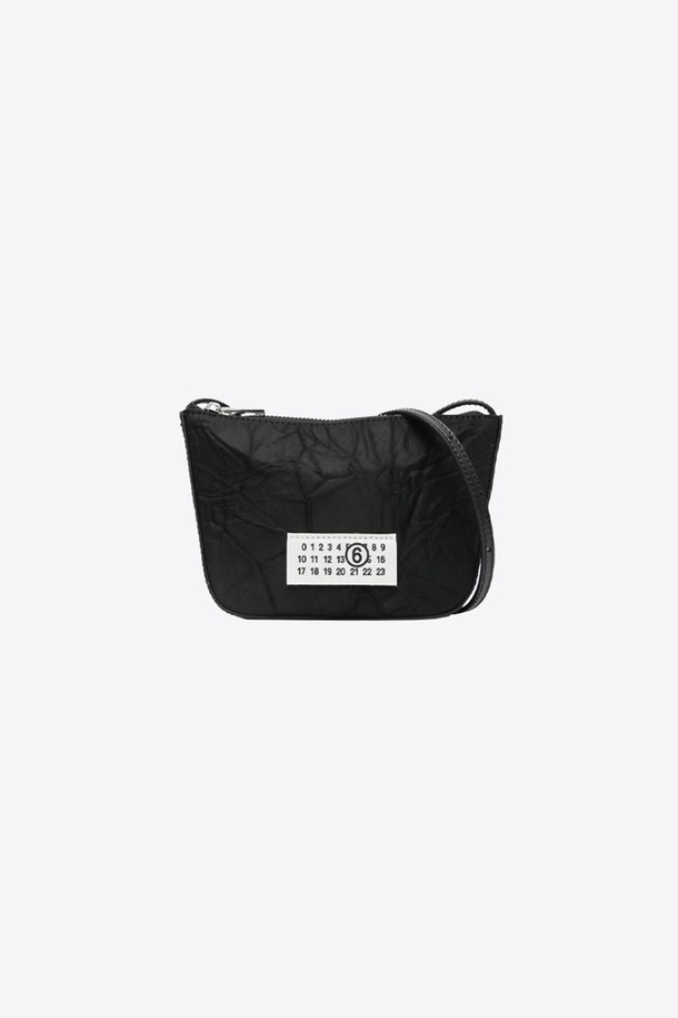 Maison Margiela - 크로스백 - 메종마르지엘라 MM6 넘버링 미니 숄더백 블랙 SB5ZI0008 P6994 T8013