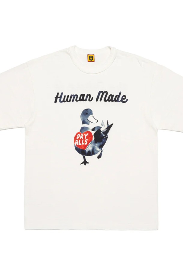 HUMAN MADE - 반팔티셔츠 - 휴먼메이드 그래픽 반팔 티셔츠 #3 (화이트) HM27TE023