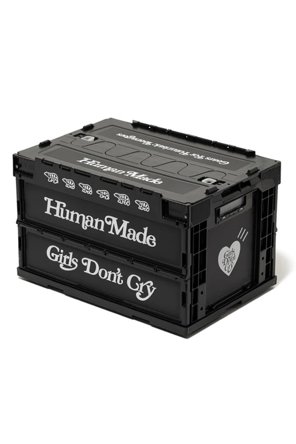 HUMAN MADE - 기타소품 - 휴먼메이드 X 베르디 걸스 돈 크라이 컨테이너 50L (블랙) XX25GD056