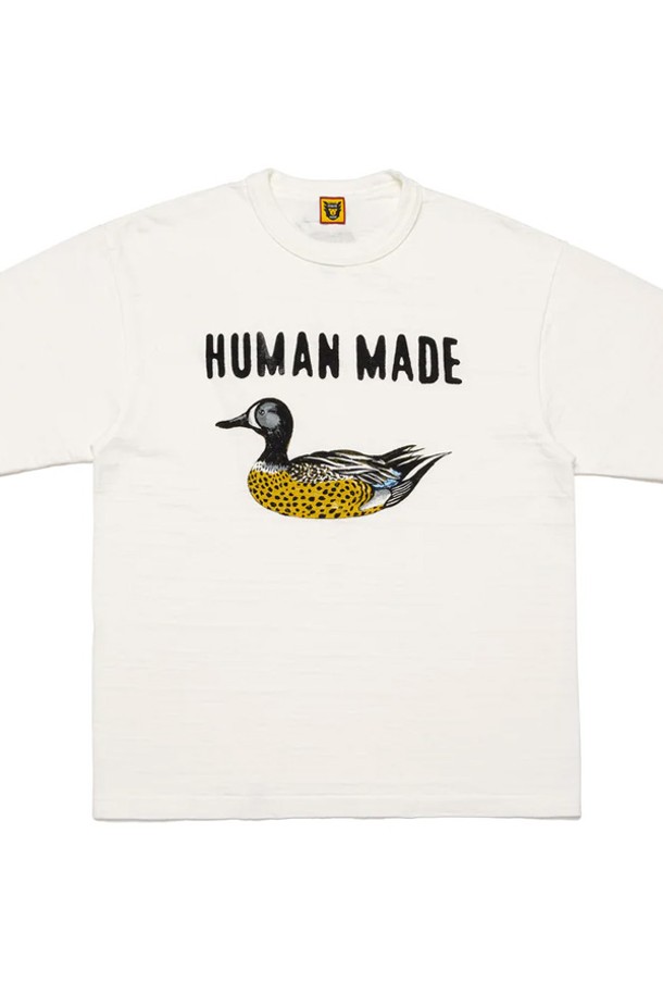 HUMAN MADE - 반팔티셔츠 - 휴먼메이드 그래픽 반팔 티셔츠 #18 (화이트) HM28TE022