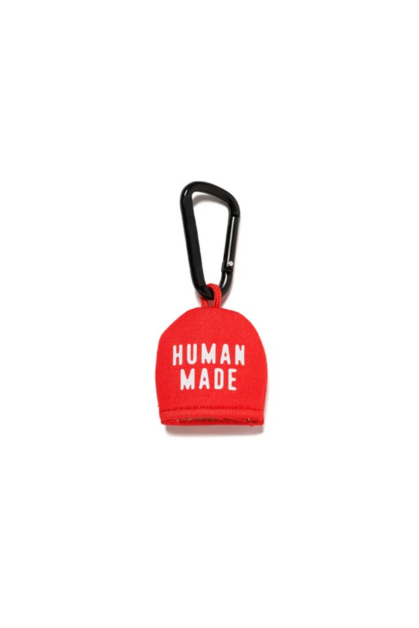 HUMAN MADE - 기타소품 - 휴먼메이드 하트 렌즈 클리너 키링 (레드) HM28GD083