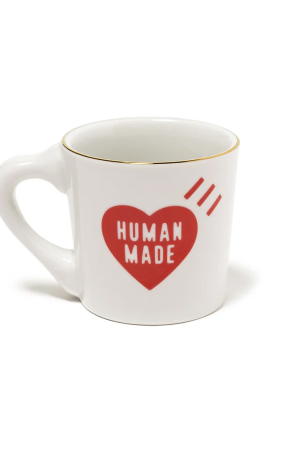 HUMAN MADE - 기타소품 - 휴먼메이드 커피 머그 (화이트) HM28GD075