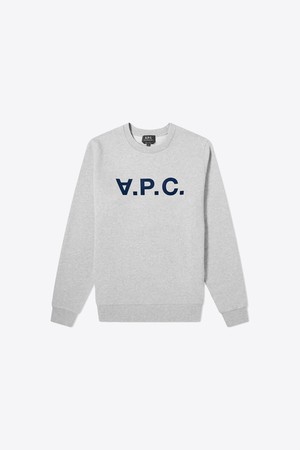 아페쎄 남성 VPC 로고 맨투맨 (그레이) COECQ H27378 PLA