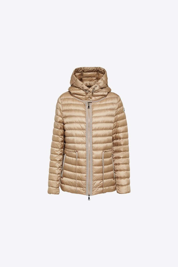 MONCLER - 패딩 - 몽클레어 여성 라이에 로고패치 경량 패딩 베이지 1A10300 53048 205