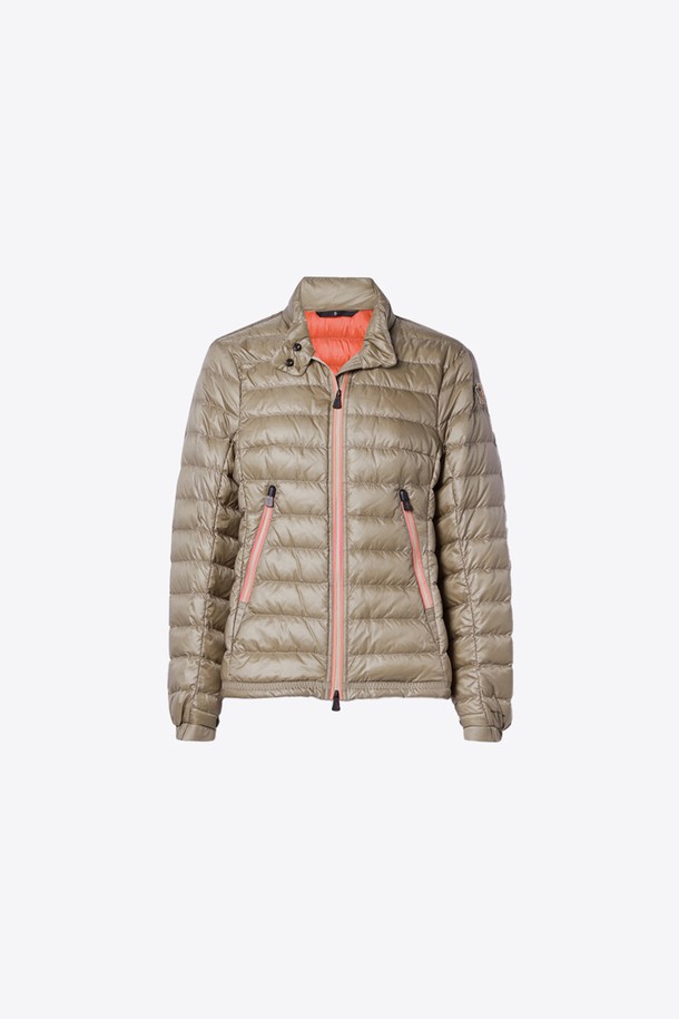 MONCLER - 패딩 - 몽클레어 여성 WALIBI 왈리비 로고 패치 경량 패딩 자켓 내추럴 1A00005 595B1 22D