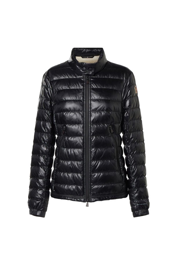 MONCLER - 패딩 - 몽클레어 여성 WALIBI 왈리비 로고 패치 경량 패딩 자켓 블랙 1A00005 595B1 999