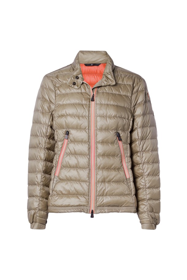 MONCLER - 패딩 - 몽클레어 여성 WALIBI 왈리비 로고 패치 경량 패딩 자켓 내추럴 1A00005 595B1 22D