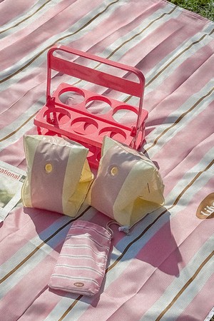 리베아르 감성 여행 휴대용 피크닉 매트 3color (대형)_PINK-a