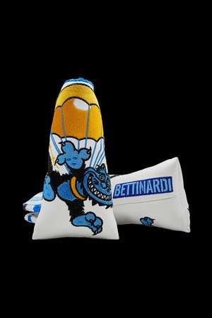 PARATROOPER CAT BLADE PUTTER HEADCOVER_WHITE-a