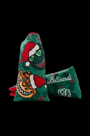 MULTI ICON HOLIDAY HAT BLADE HEADCOVER_GREEN-a