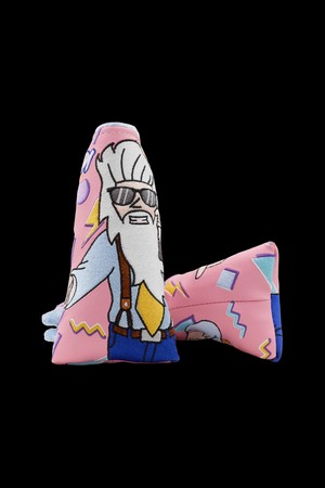 WALL STREET POWER BROKER WIZARD BLADE HEADCOVER_PINK-a