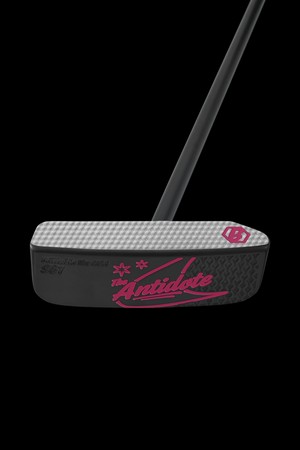 STUDIO B RESERVE RETRO PINK & BLACK OX SB1 MICRO HONEYCOMB PUTTER_NOCOLOR-a
