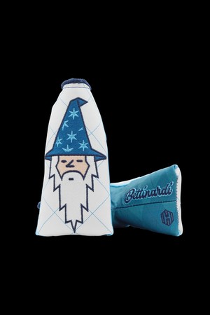 WINDY CITY WIZARD QUILTED & ARGYLE BLADE HEADCOVER_BLUE-a