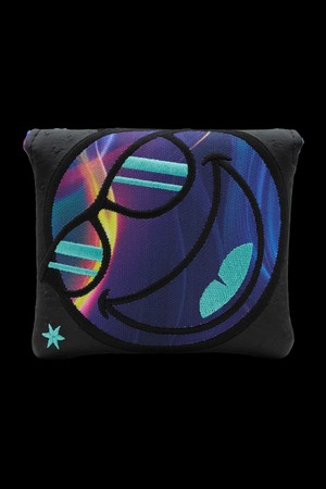 GALACTIC GROOVE SUNGLASSES BOMB OSTRICH CENTER SHAFTED MALLET HEADCOVER_BLUE-a