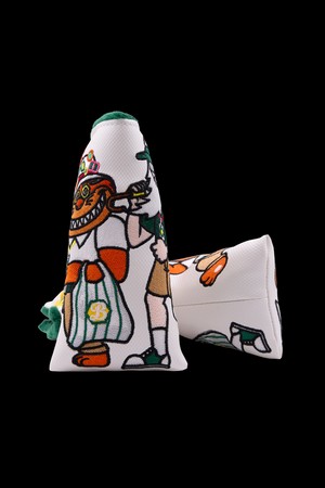 SPRING CLASSIC PATRON BUDDIES BLADE HEADCOVER_WHITE-a