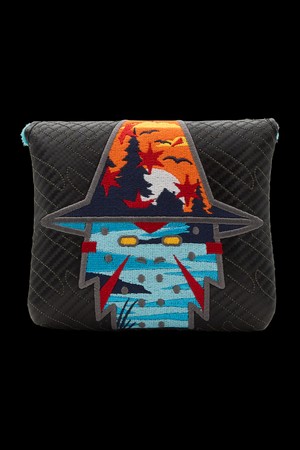 BETTI THE 13TH CRYSTAL LAKE SUNSET MALLET HEADCOVER_BLACK-a