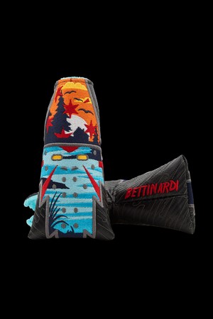 BETTI THE 13TH CRYSTAL LAKE SUNSET BLADE HEADCOVER_BLACK-a