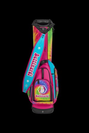 GALACTIC GROOVE GRATEFUL CAT RAINBOW TIE-DYE VESSEL VLX 2.0 STAND BAG_PINK-a