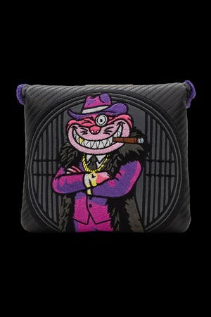 KINGPIN GANGSTER CAT CENTER-SHAFTED MALLET HEADCOVER_BLACK-a