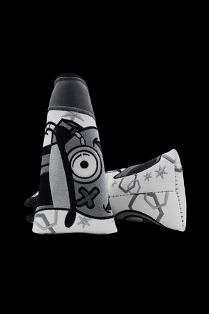 GRAYSCALE GANGSTER BOMB BLADE HEADCOVER_BLACK-a