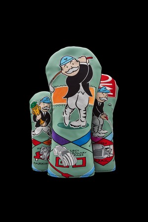 MONOPOLY X BETTINARDI GOLFIN' MR. MONOPOLY WOOD SET_GREEN-a