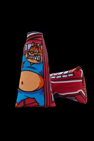BRITISH CHAMPIONSHIP PHONE BOOTH FAT CAT BLADE HEADCOVER_RED-a