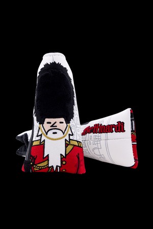 BRITISH CHAMPIONSHIP ROYAL GUARD WIZARD BLADE HEADCOVER_WHITE-a