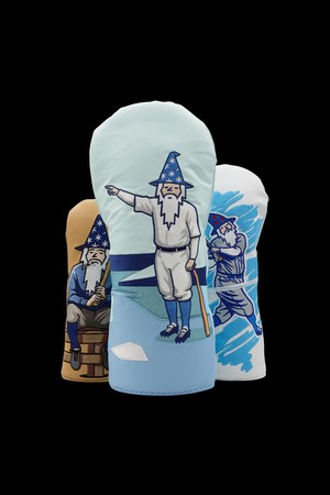 LEFTY LOVE WIZARD OF WHACK WOOD SET_BLUE-a