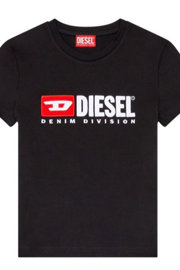 DIESEL - 반소매 티셔츠 - 24SS 디젤 여성 T-Sli-Div 반팔 티셔츠 A05093 0GRAI 9XX