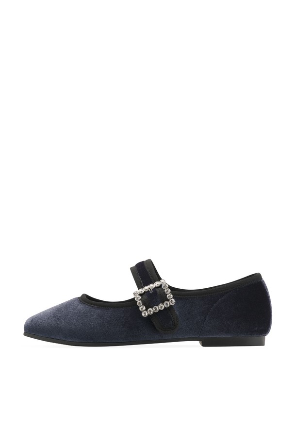 SPUR - 플랫 - Square Buckle Flat QA7027 (3color)