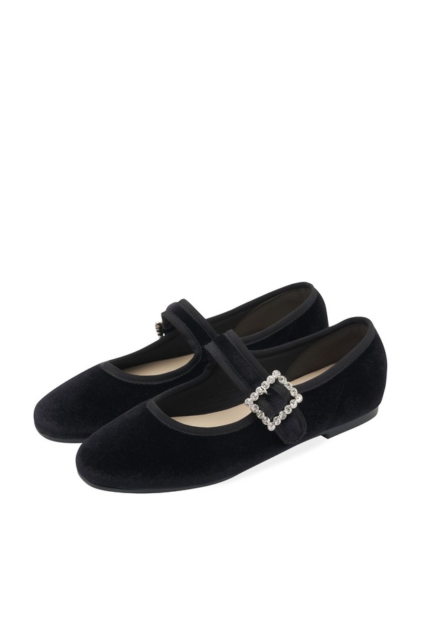 SPUR - 플랫 - Square Buckle Flat QA7027 (3color)