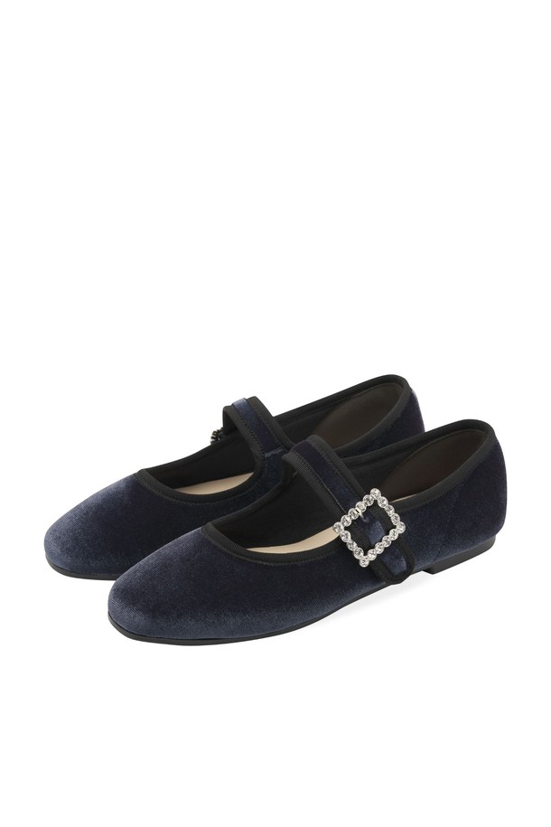 SPUR - 플랫 - Square Buckle Flat QA7027 (3color)