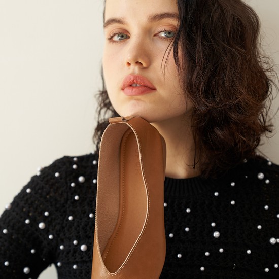 [7차 리오더] Lina Flats 플랫슈즈 2.5cm -SA9008 (5color)