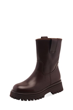 Ivy Half 플랫폼 하프 부츠 5cm -SA9053 (2color)