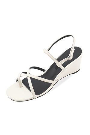 [리퍼브] Strap 스트랩 웨지힐 샌들 5cm -SS8044 (3color)