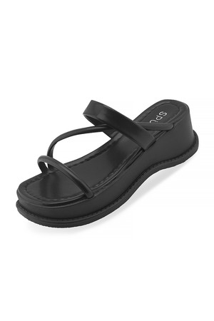 [리퍼브] Sunrise 스트랩 뮬 5.5cm -SS9056 (3color)