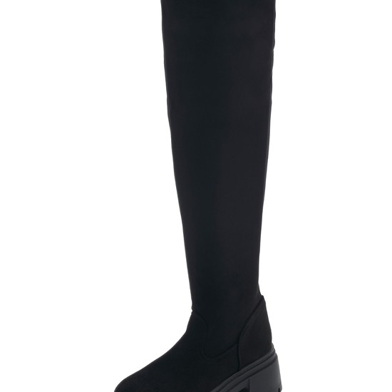 Slouchy Cy 플랫폼 하이 롱부츠 6cm -UA9057 (2color)