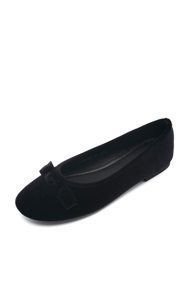 SPUR - 플랫 - Odd Bow Ribbon Flat -UA9040 (2color)