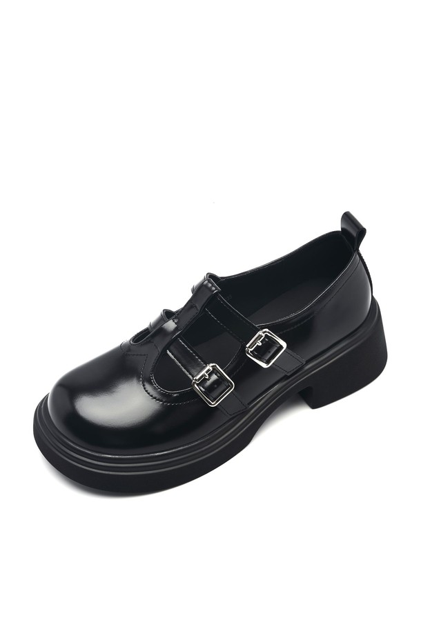 SPUR - 로퍼 - Chaplin MaryJane Flatform Loafer -UA9042 (3color)