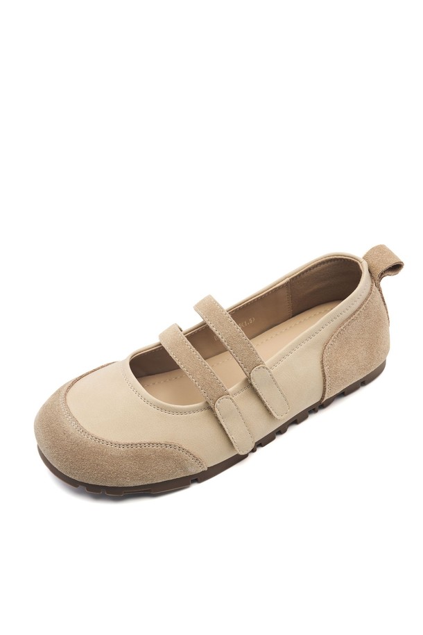 SPUR - 플랫 - Voilie Cow Suede MaryJane Flat -UA9041 (3color)