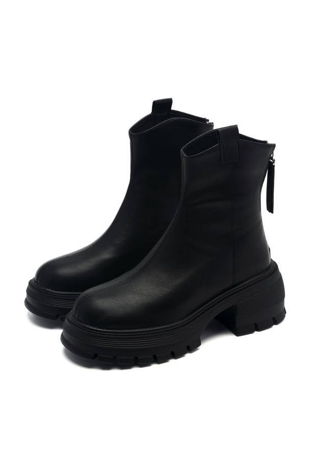 SPUR - 부츠/워커 - Slouchy Middle Span Flatform Boot -UA9053 (2color)