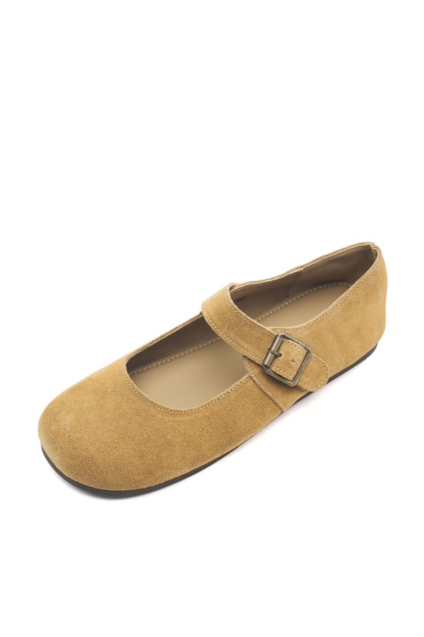 SPUR - 플랫 - Bleubon Cow Suede Maryjane Flat -UA9076 (4color)