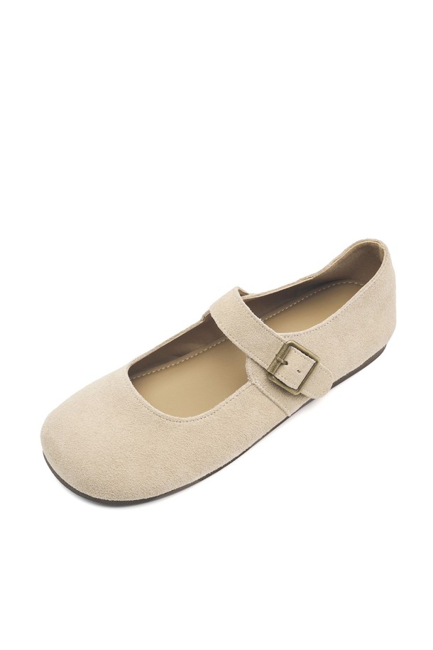 SPUR - 플랫 - Bleubon Cow Suede Maryjane Flat -UA9076 (4color)